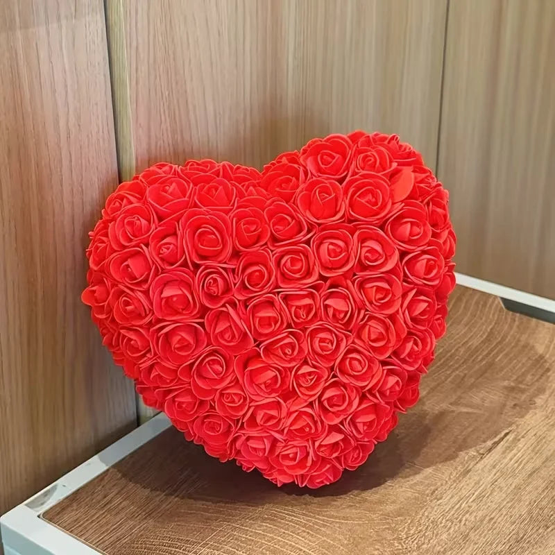 Oreiller roses Saint Valentin